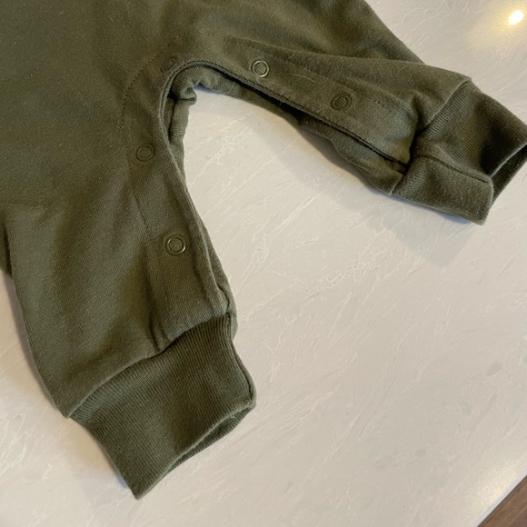 Cat & Jack - Hello Fall - Baby Onesie - Newborn, Green - Picture 2 of 5